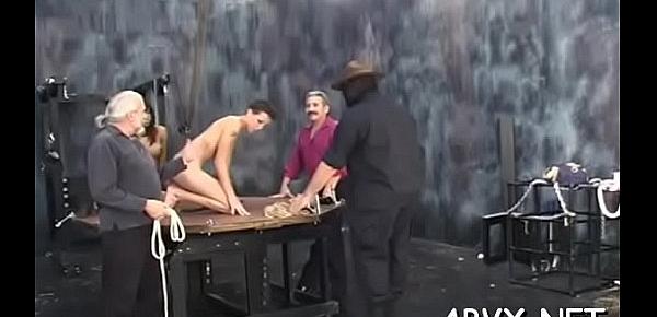  Woman endures enormous stimulation in wild non-professional fetish video